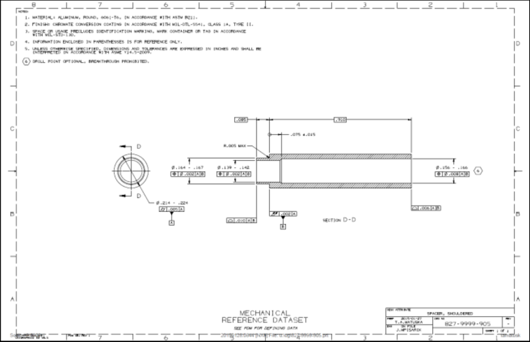 758x489 rolled standoff full drawing - Standoff Drawing