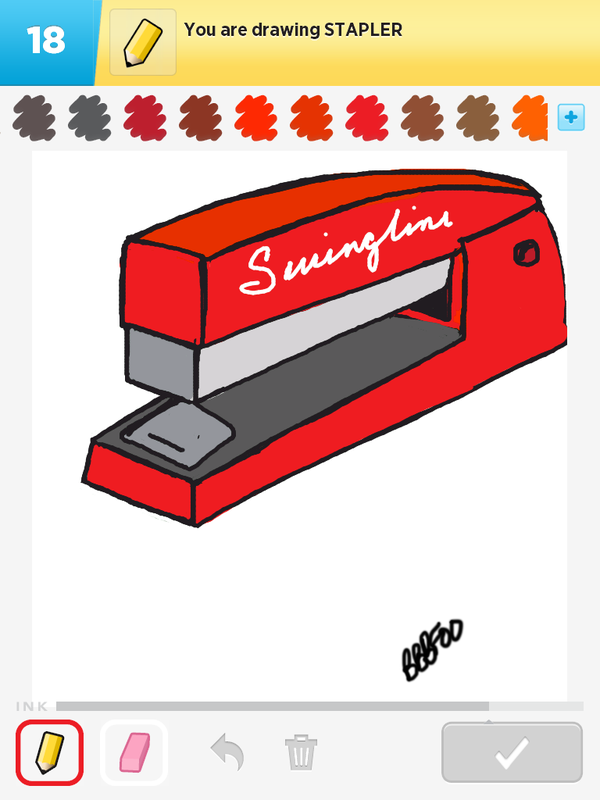 600x800 How To Draw Stapler - Stapler Drawing