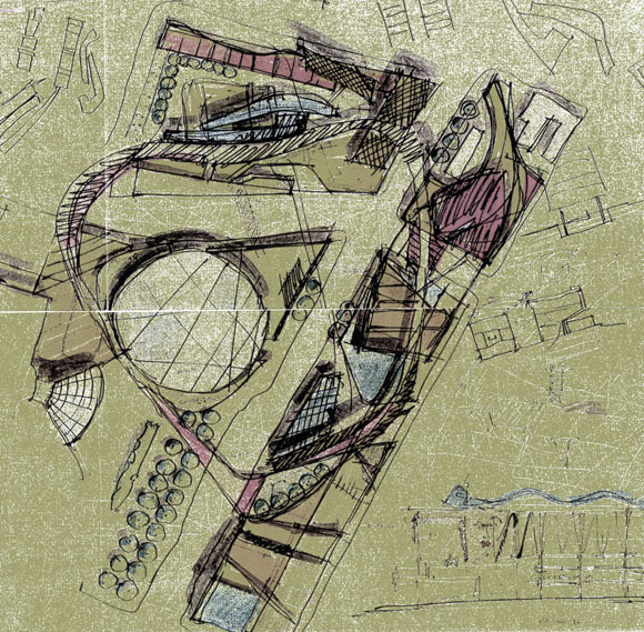 580x569 Staples Center - Staples Drawing