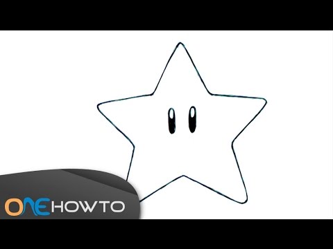 480x360 How To Draw A Cartoon Star - Star Cartoon Drawing