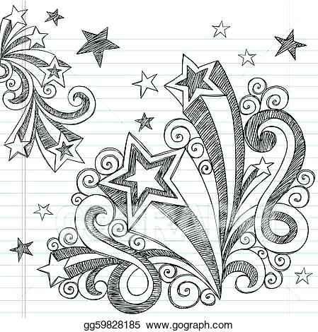 449x470 Shooting Star Design Finzi Club - Star Design Drawing