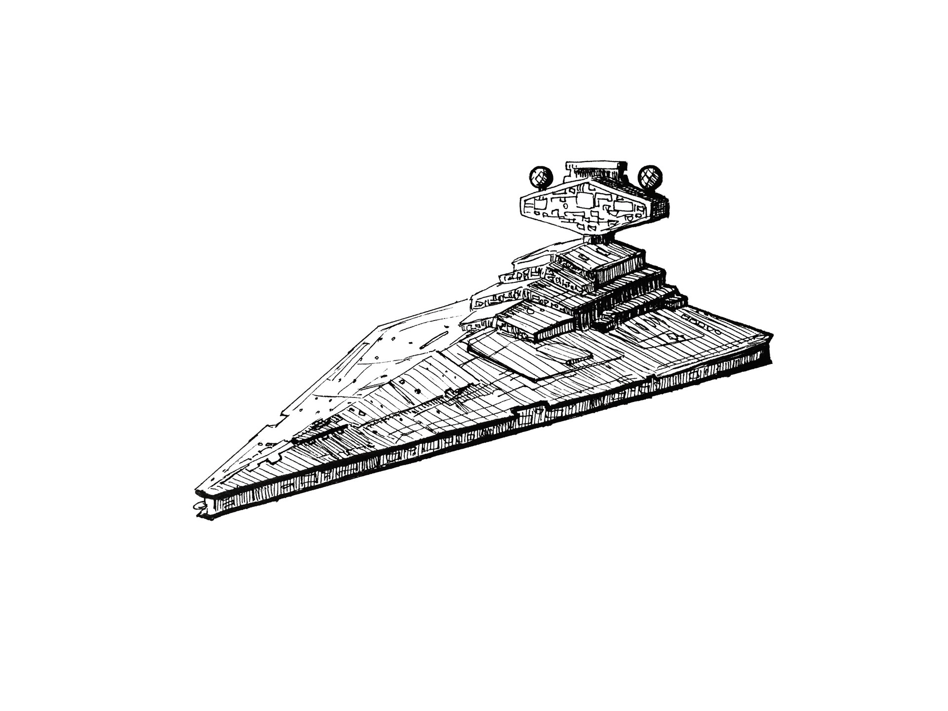 Star Destroyer Drawing at Explore collection of