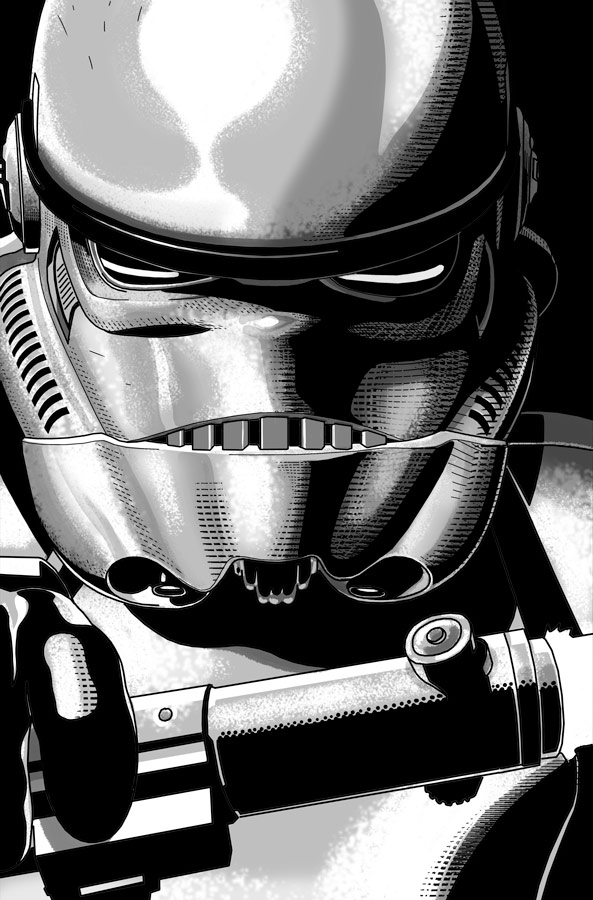 593x900 Salvador Larroca Picks His Top Moments Drawing Marvel's Star - Star Destroyer Drawing