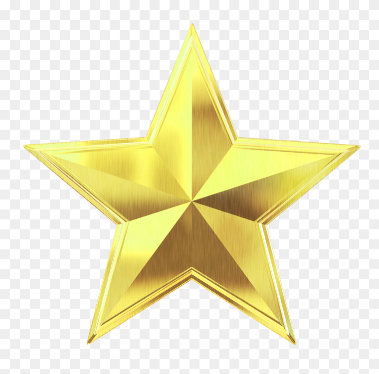 760x750 Five Pointed Star Drawing Gold Cc0 - Star Drawing