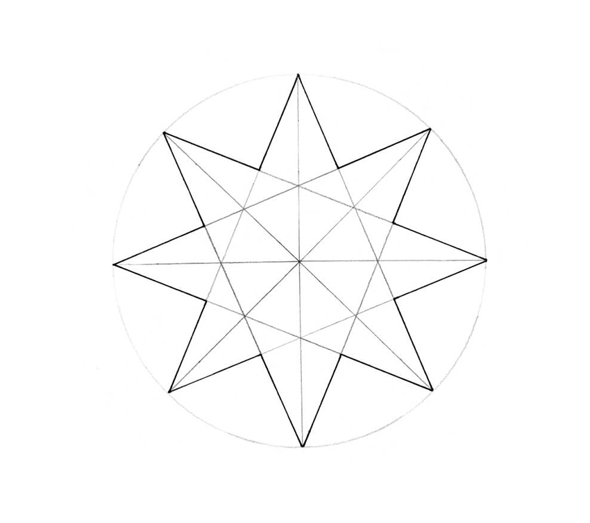 850x753 Star Drawing Pics Drawing Skill - Star Drawing