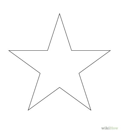 401x441 Draw A Perfect Star Crafts Drawing Stars, Drawings, Wooden Stars - Star Drawing