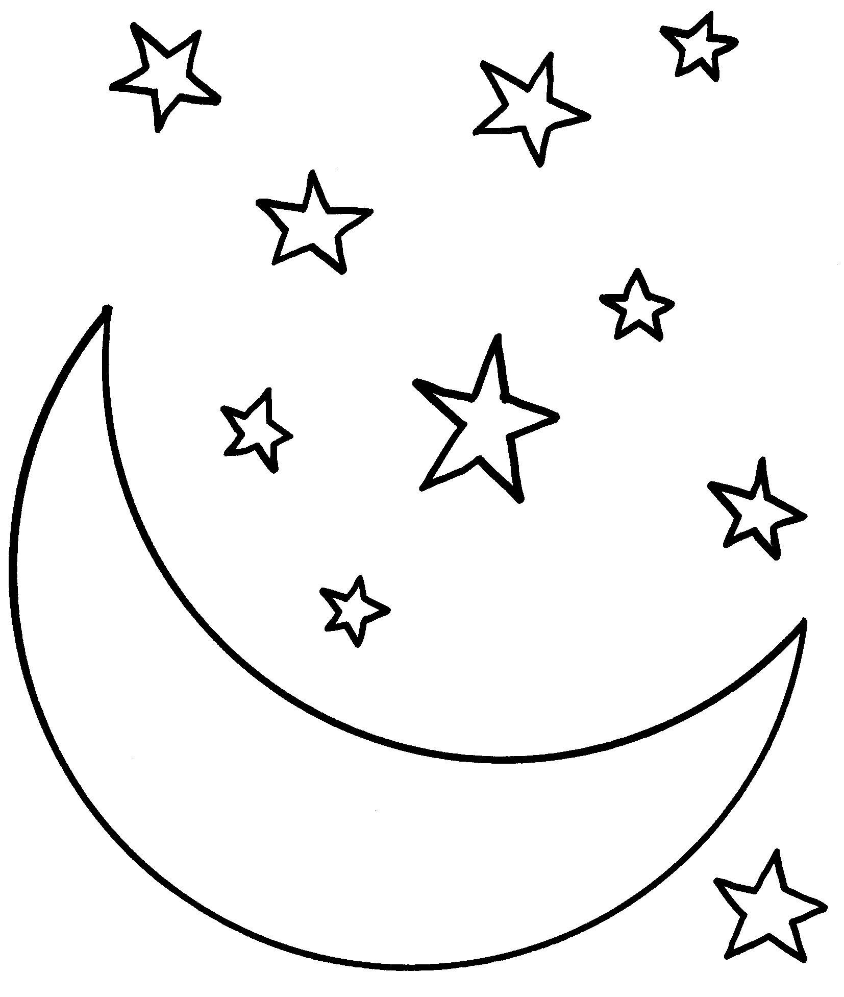 1654x1953 Free Coloring Pages Of Stars And Moon Coloring Pages Coloring - Star Drawing Black And White