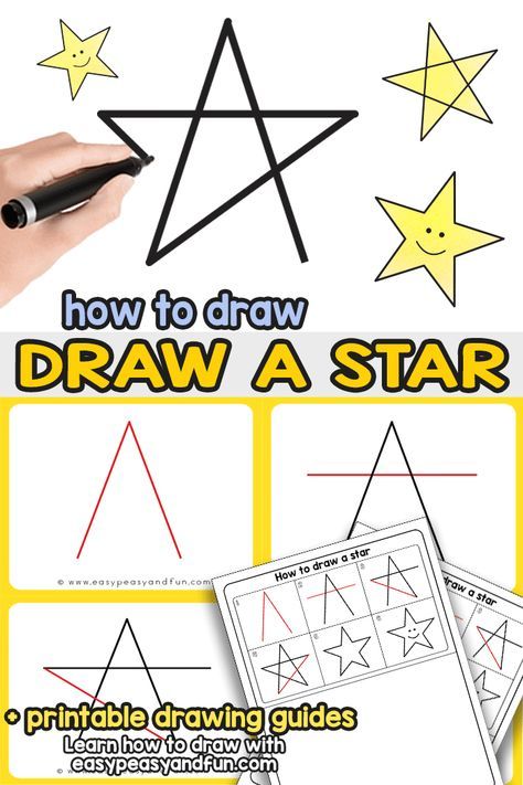 474x711 How To Draw A Star - Star Drawing For Kids