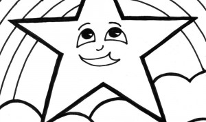 300x177 Star Fish Drawing Drawing - Star Drawing For Kids