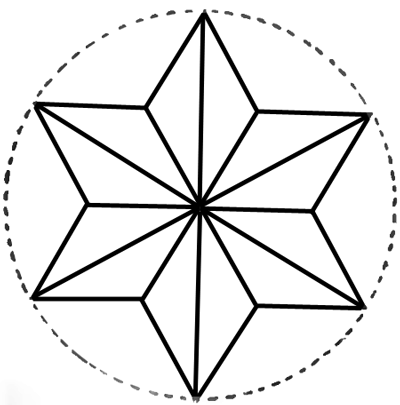 400x405 How To Draw Sided Nautical Stars With Easy Step - Star Drawing Images