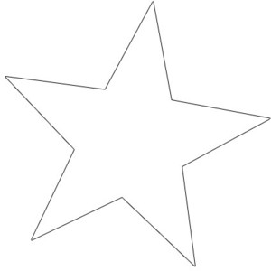 300x300 Star Outline Free Download Clip Art - Star Drawing Outline