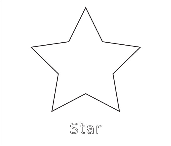 Star Drawing Outline at Explore collection of Star