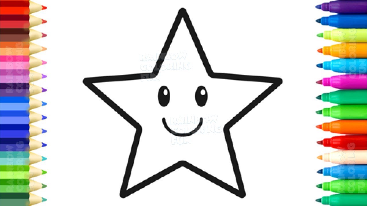 1280x720 How To Draw Stars For Baby - Star Drawing Pictures