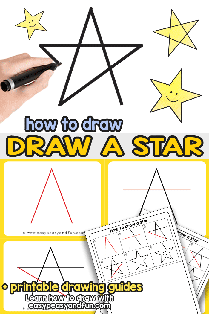 700x1050 How To Draw A Star - Star Drawing Pictures