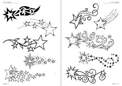 400x283 Tattoo Body Mods Star Tattoo - Star Drawing Pictures