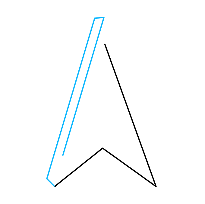680x678 How To Draw An Impossible Star - Star Line Drawing
