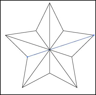319x314 illustrator tip - Star Line Drawing
