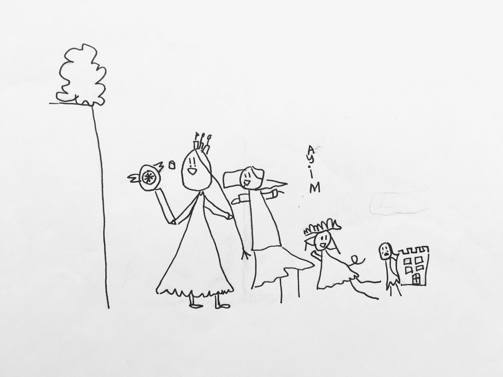 1000x750 Shedrawsithread Inez Designs - Star Line Drawing