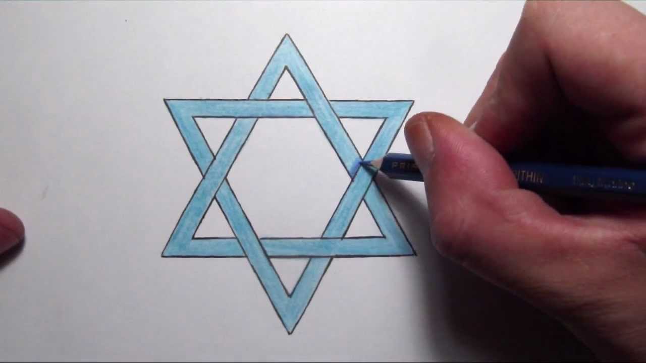 1280x720 how to draw the star of david - Star Of David Drawing