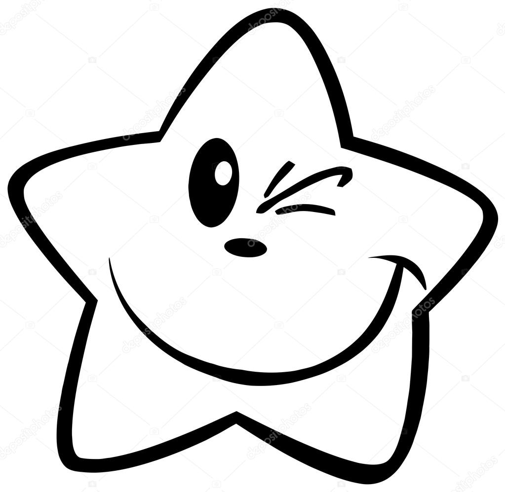 1023x998 star outline images stars drawing clip art clipart - Star Outline Drawing