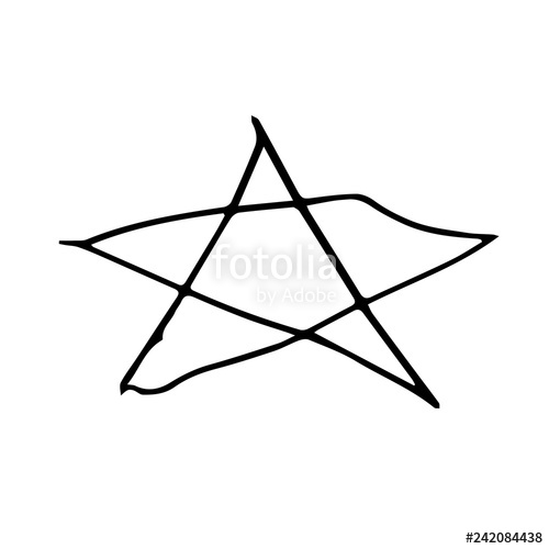 Star Shape Drawing at PaintingValley.com | Explore collection of Star ...