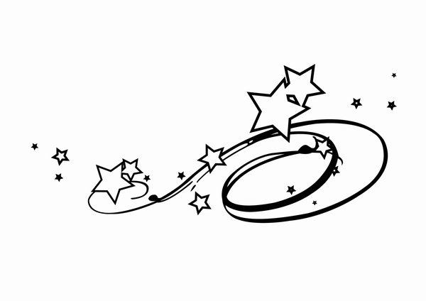 600x424 Burgess - Star Tattoo Drawing