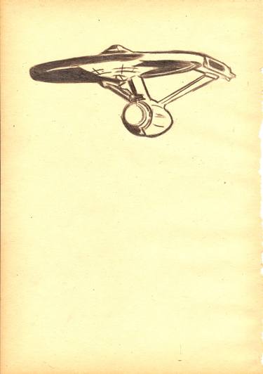 375x532 enterprise drawing - Star Trek Drawings