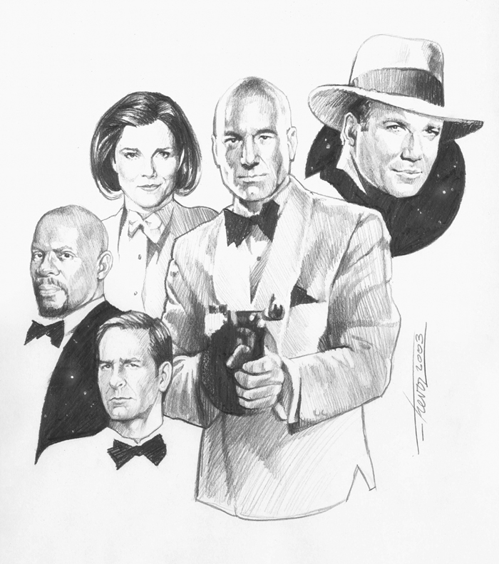 700x792 star trek artdrawings - Star Trek Drawings