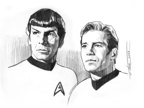 500x375 star trek drawing - Star Trek Drawings
