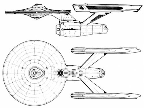 Star Trek Enterprise Drawing at PaintingValley.com | Explore collection ...