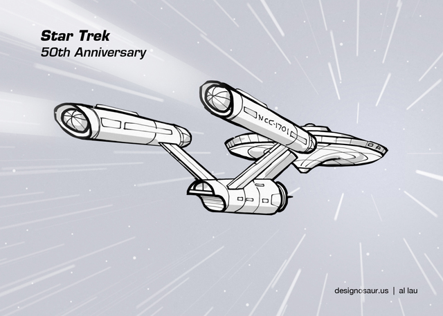 640x457 drawing star trek - Star Trek Enterprise Drawing