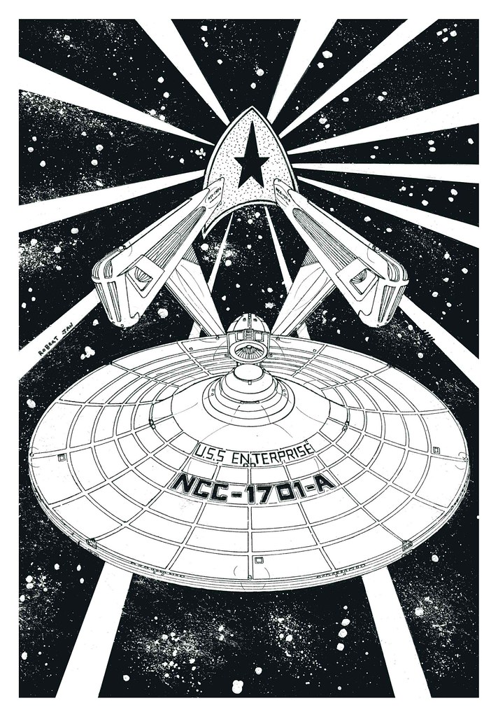 Star Trek Enterprise Drawing at Explore collection
