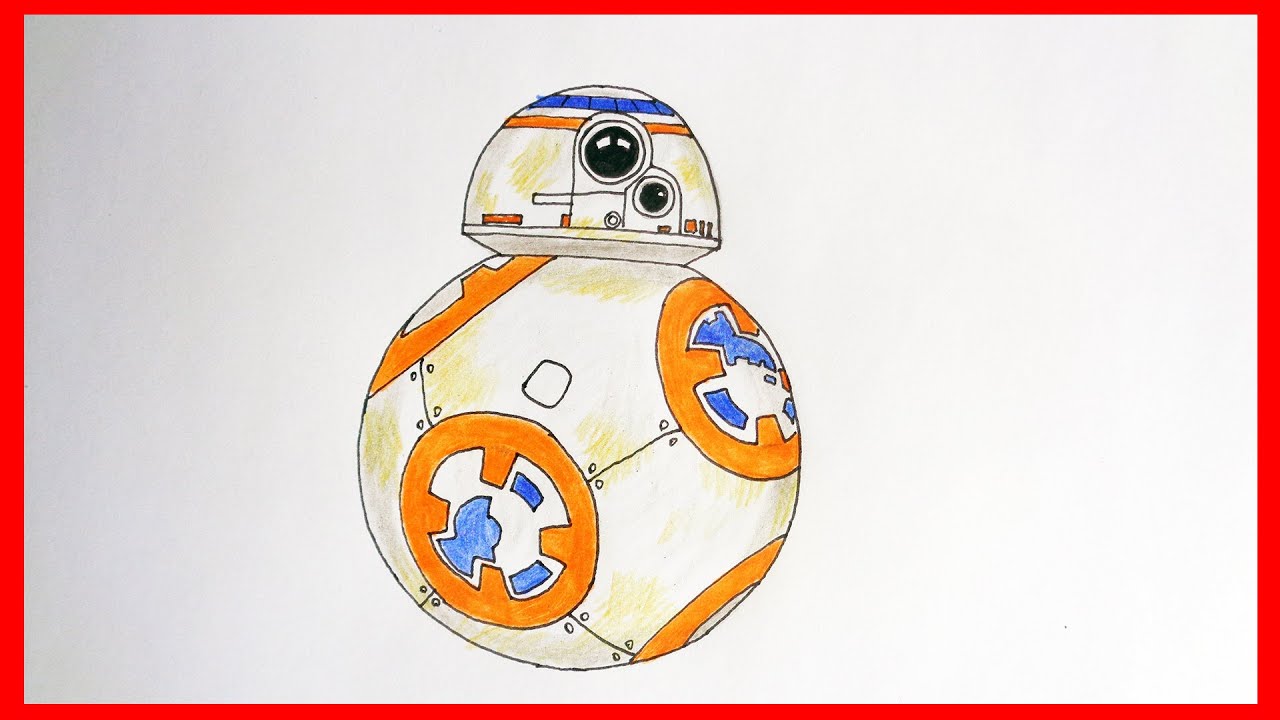 1280x720 how to draw droid star wars characters - Star Wars Characters Drawings