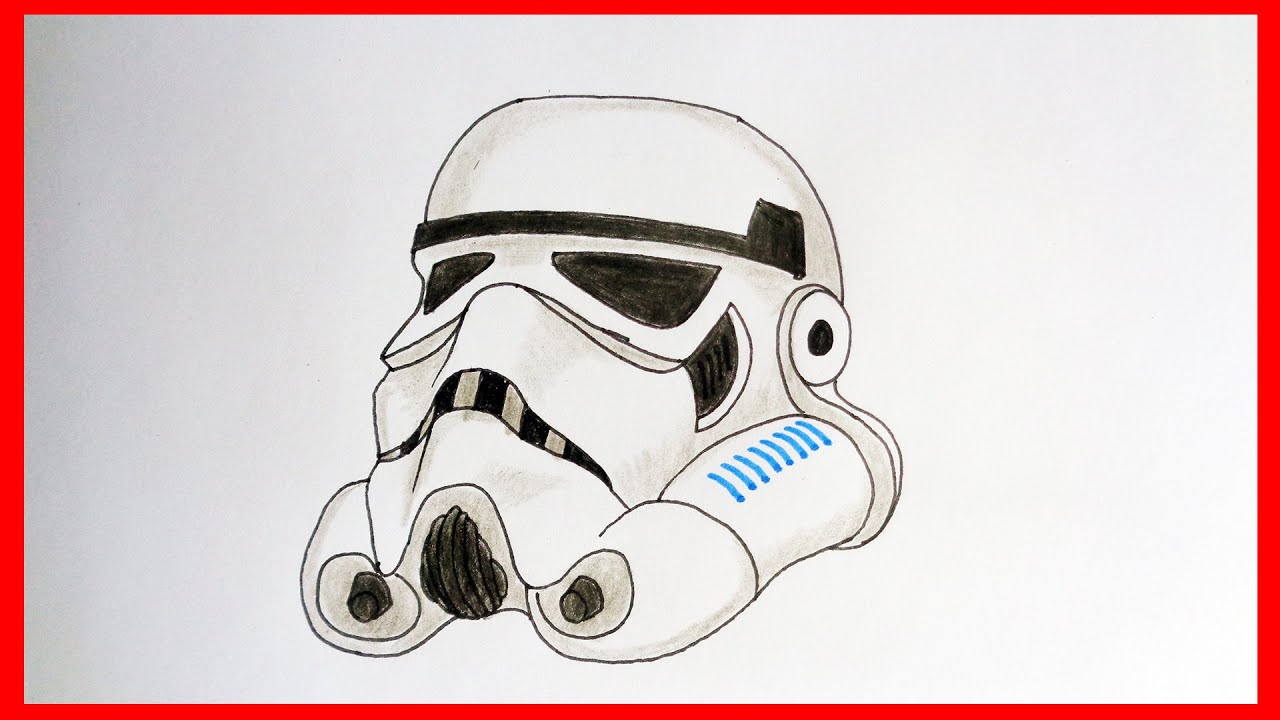1280x720 how to draw stormtrooper, star wars characters - Star Wars Characters Drawings