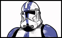 200x122 how to draw star wars the clone wars cartoon characters drawing - Star Wars Clone Drawing