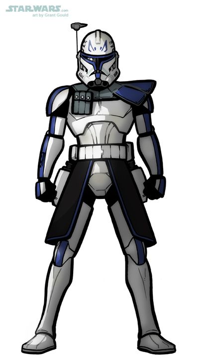 400x732 draw captain rex from the clone wars - Star Wars Clone Wars Drawings