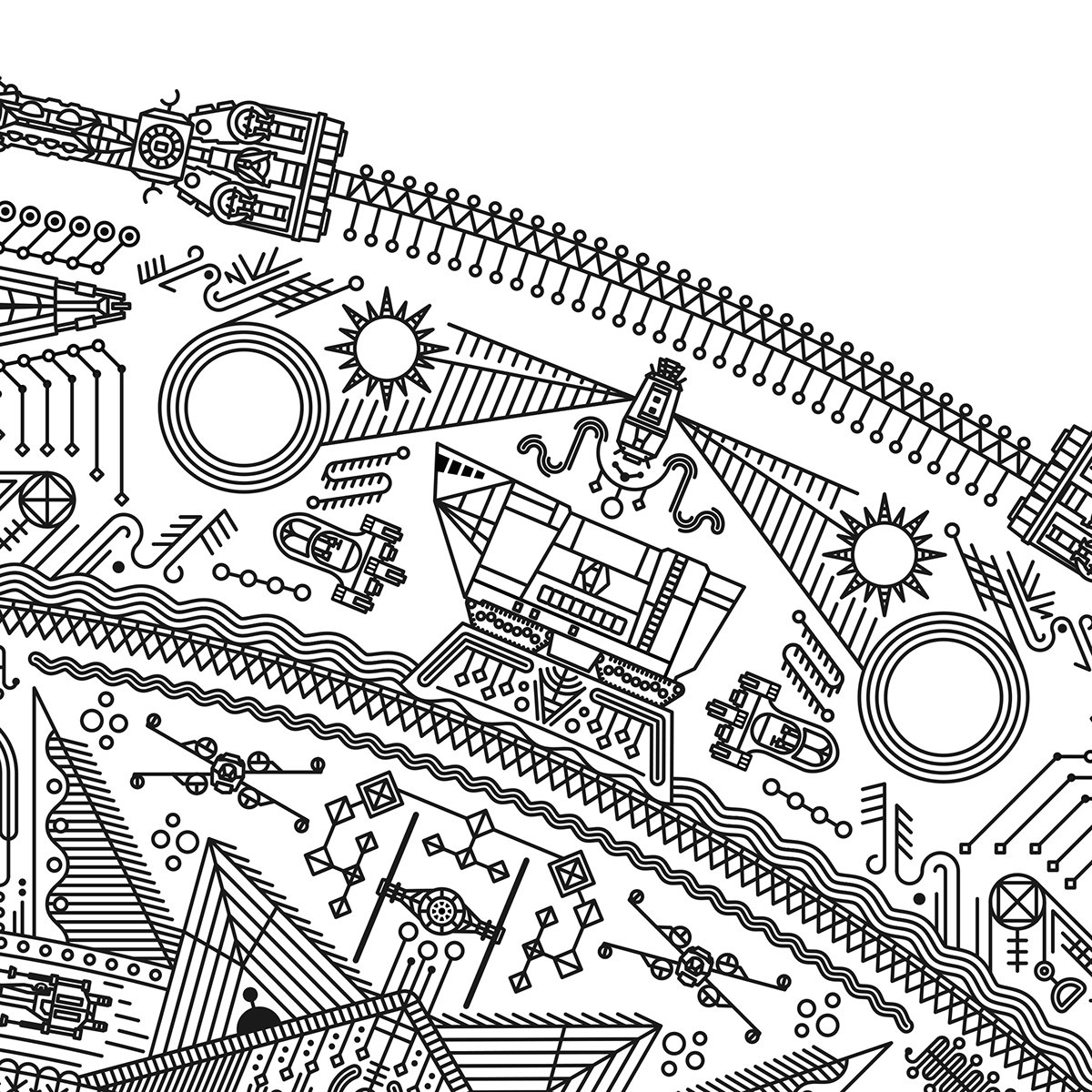 1200x1200 Star Wars Drawing Ideas - Star Wars Drawing Ideas