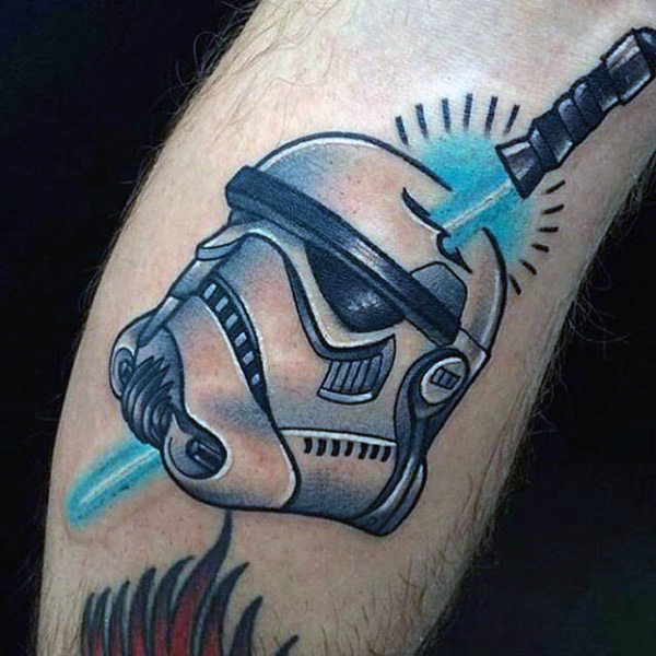 600x600 Lightsaber Tattoo Designs For Men - Star Wars Drawing Ideas