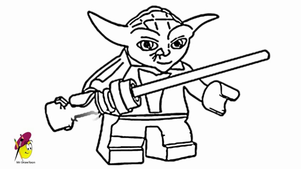 1280x720 yoda lego star wars hero how to draw yoda from star wars - Star Wars Drawing Pictures