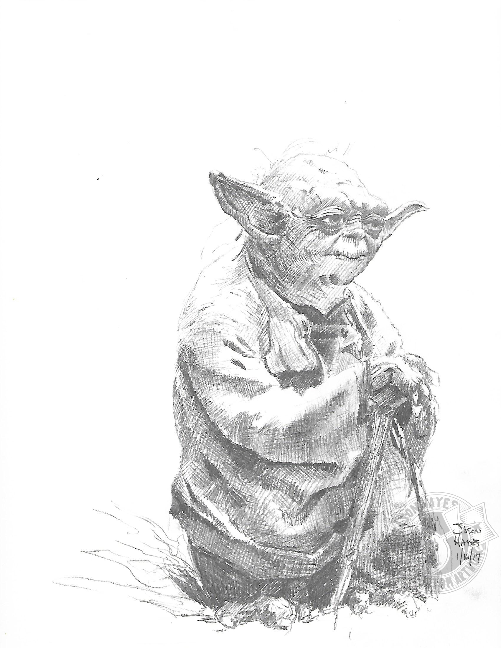1700x2200 Star Wars Drawings Jason Hayes Artwork - Star Wars Drawings