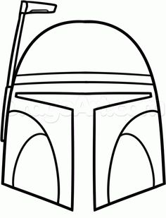 236x309 Easy To Draw Star Wars Characters How To Draw Boba Fett Easy - Star Wars Drawings Easy