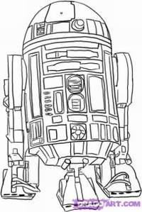 200x299 How To Draw Star Wars Characters From The Animated Clone Wars - Star Wars Drawings Easy