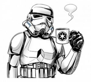 300x272 star wars kylo ren clipart - Star Wars Line Drawing