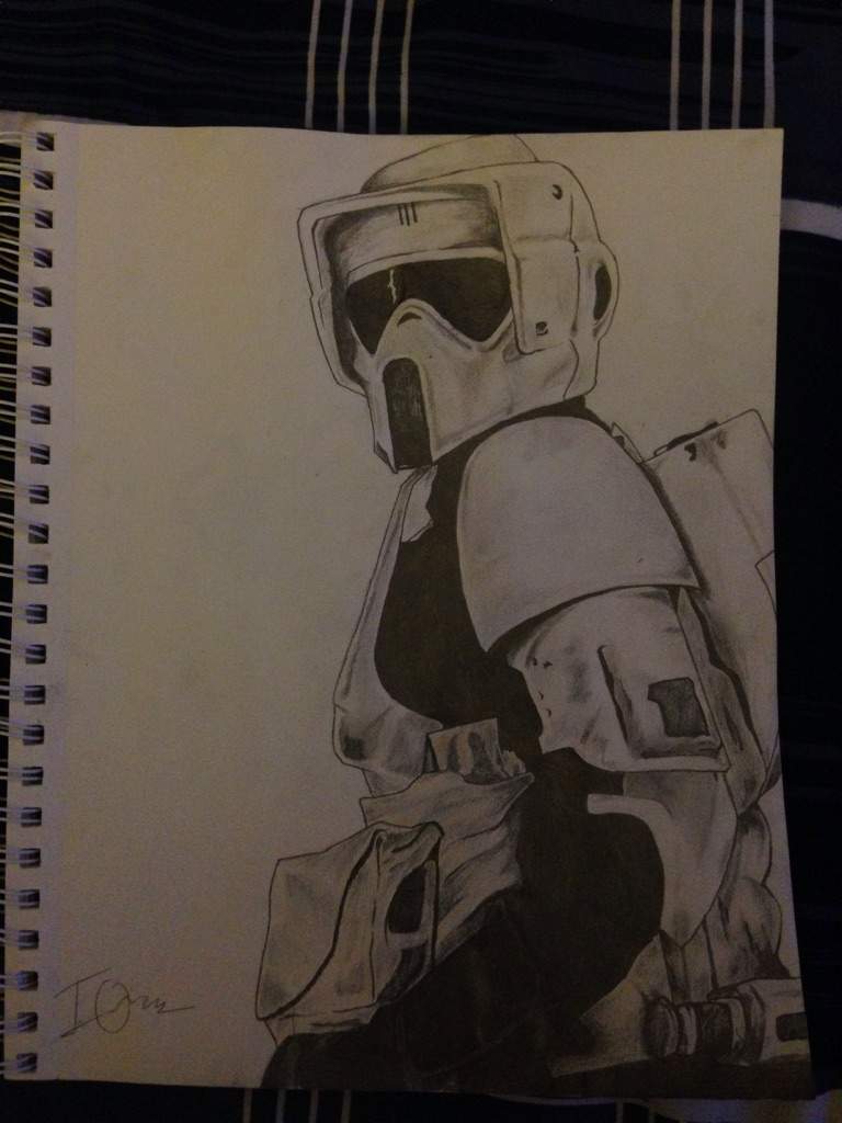 768x1024 scout trooper pencil drawing star wars amino - Star Wars Pencil Drawings
