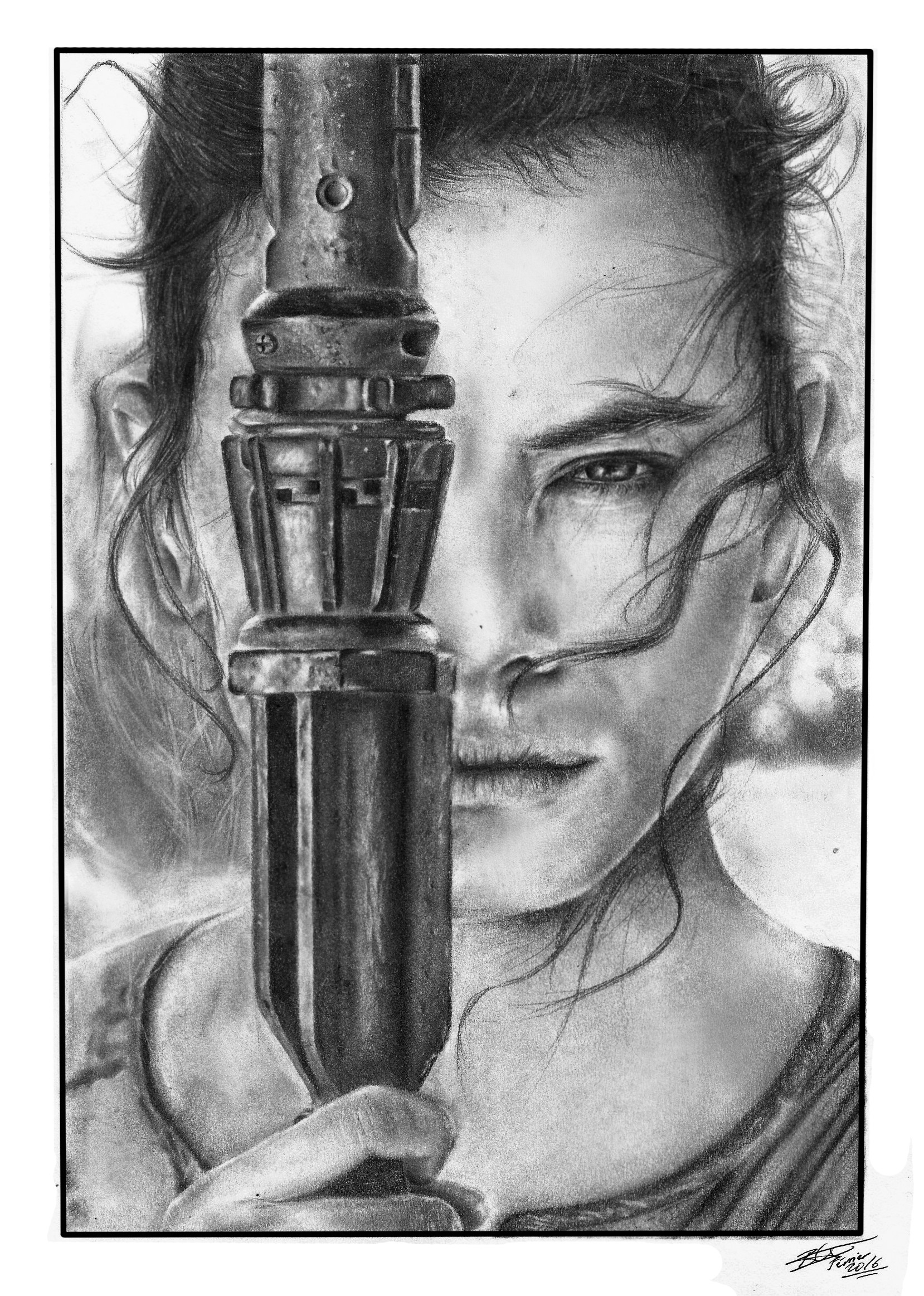 1658x2325 Stof Sgd - Star Wars Pencil Drawings