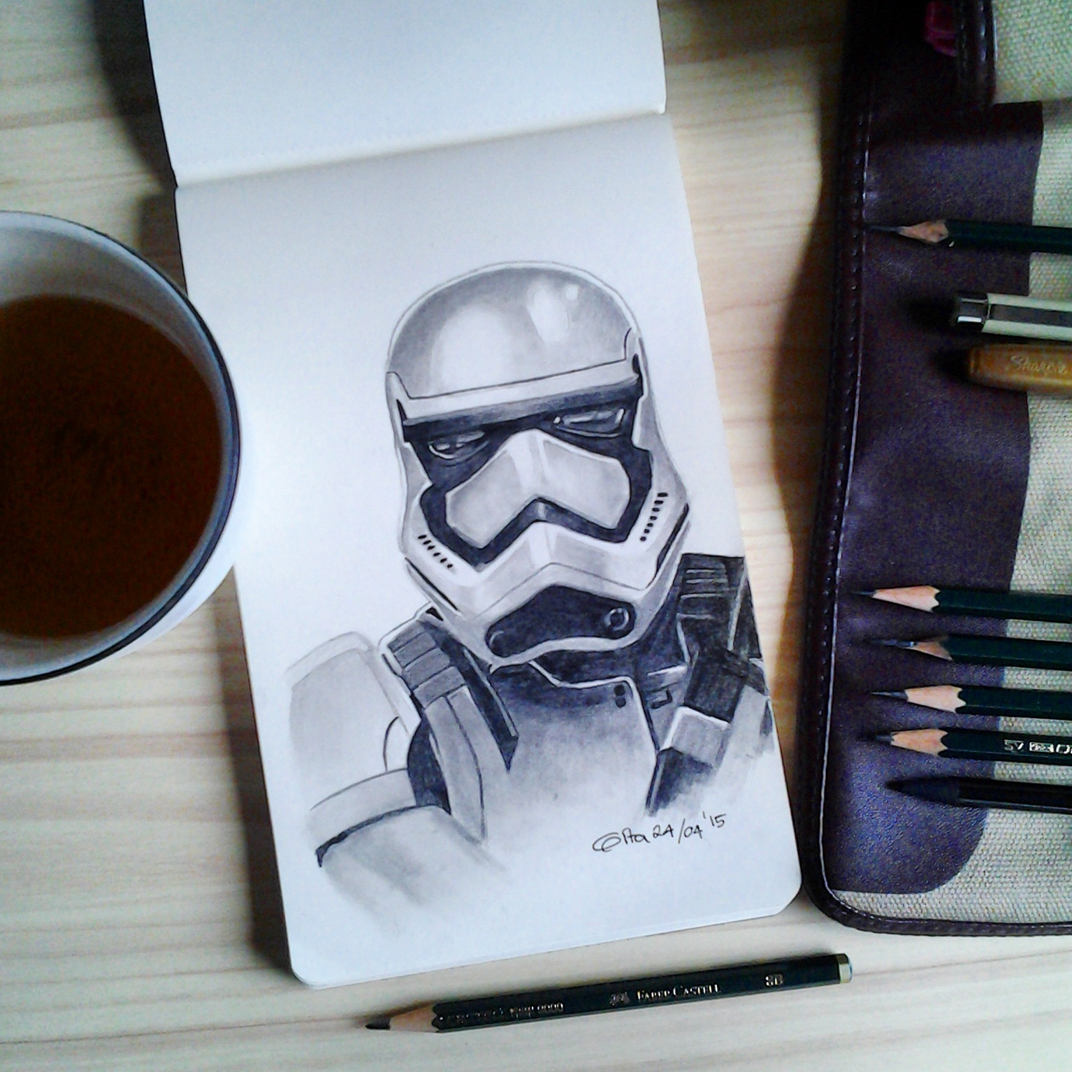 1534x1534 Star Wars Sketchbook Gita - Star Wars Pencil Drawings