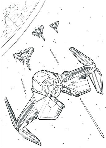 343x480 collection of star destroyer coloring pages download them and try - Star Wars Ships Drawings