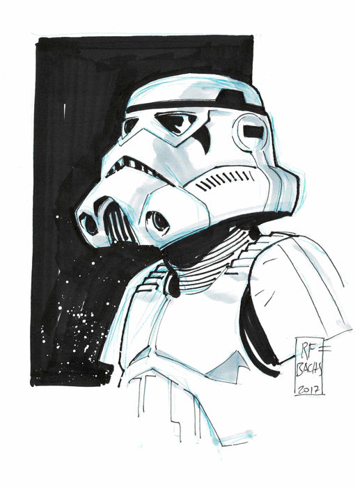 510x700 stormtrooper - Star Wars Stormtrooper Drawing