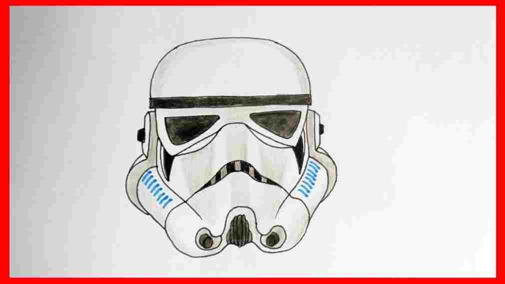 1011x569 a stormtrooper star wars youtuberhyoutubecom how star wars drawing - Star Wars Stormtrooper Drawing