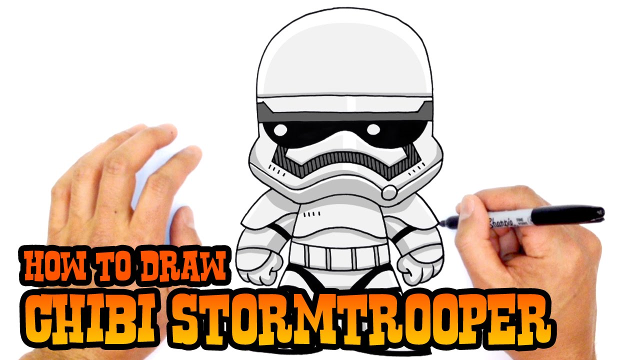 1280x720 how to draw star wars stormtrooper - Star Wars Stormtrooper Drawing